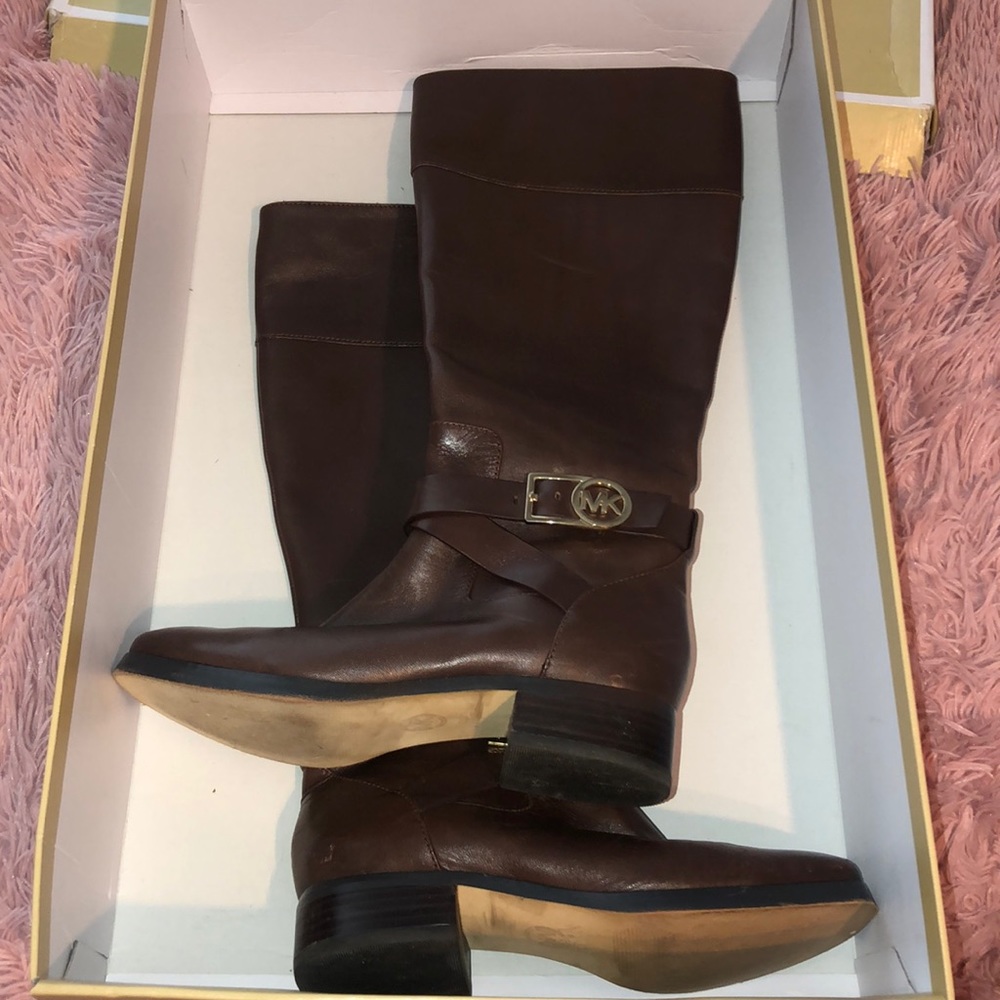 Brown MK boots